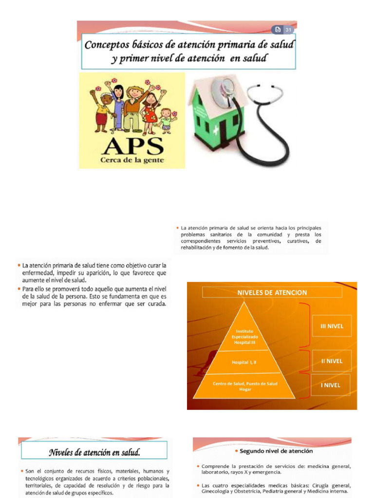 Atencion Primaria de Salud Aps | PDF