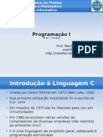 Introdução à linguagem C