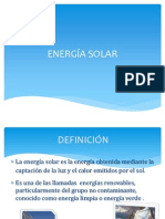 Energia Solar La Diapositiva