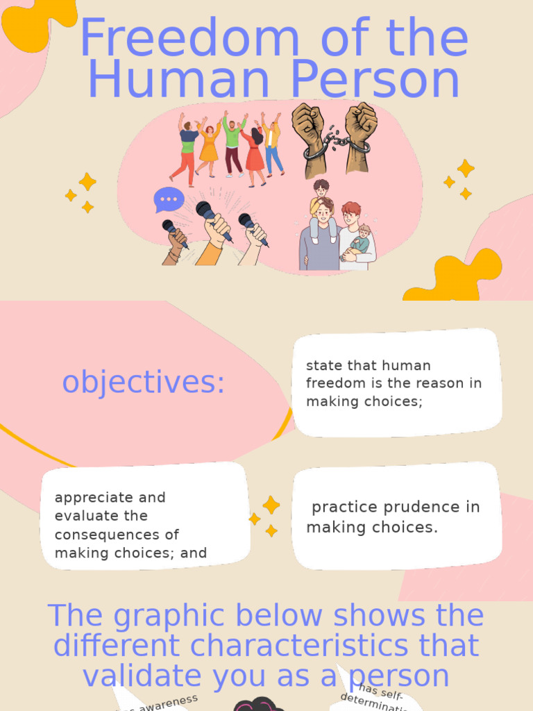 Freedom of The Human Person 1 | PDF