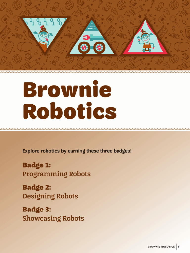 Brownie Robotics Badge Requirements PDF