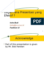 Presentasi Yang Effektif