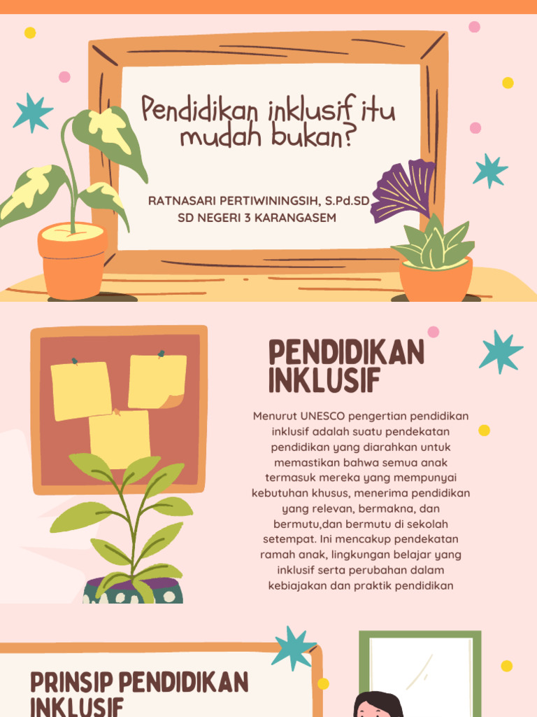 Pendidikan Inklusif Itu Mudah Bukan? | PDF