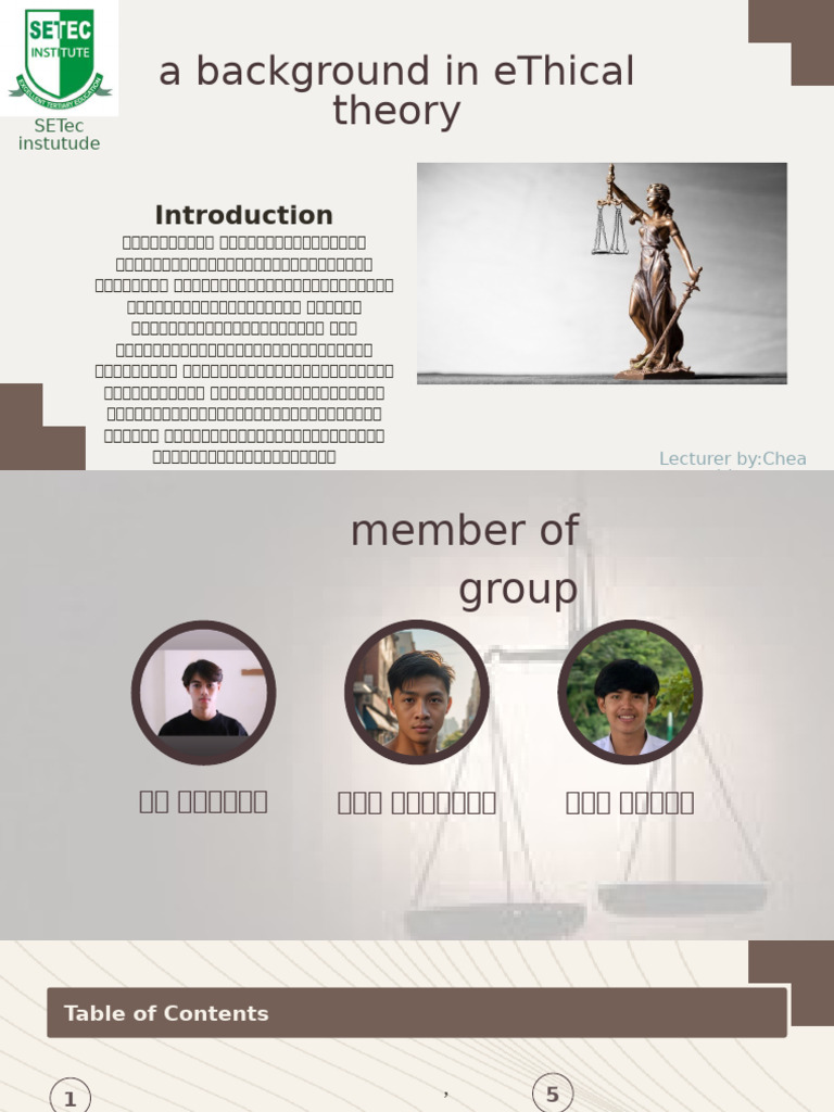 Ethics Presentation Pdf