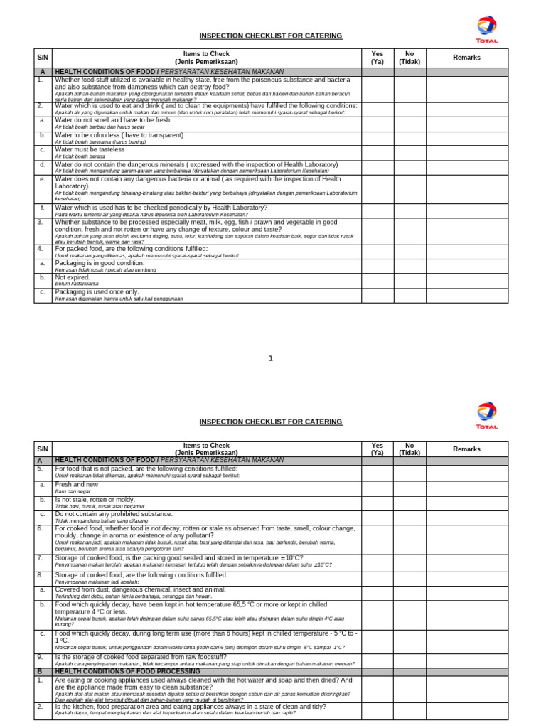 Catering Dual | PDF