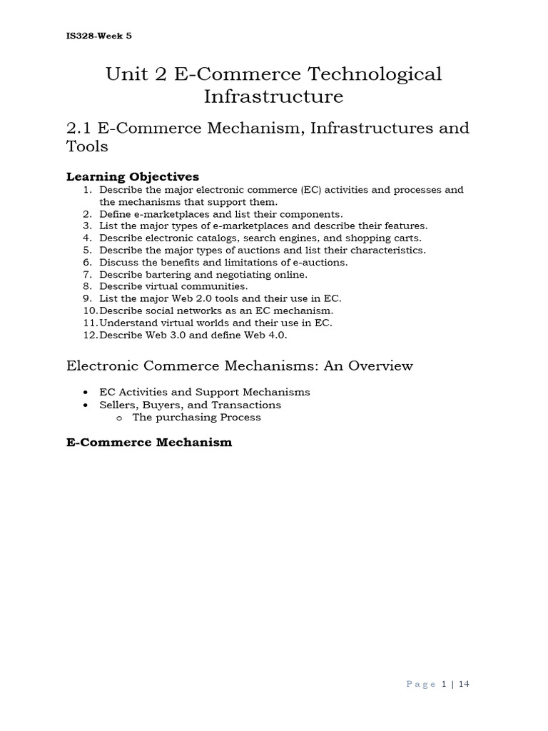 IS328 - Week 5 | PDF