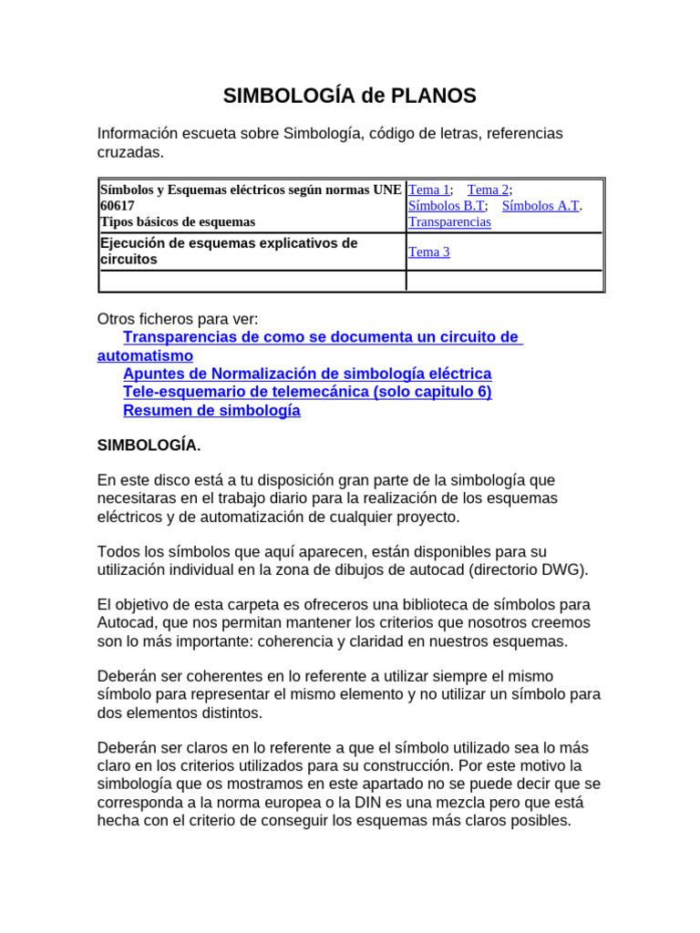 SIMBOLOGÍA de PLANOS | PDF