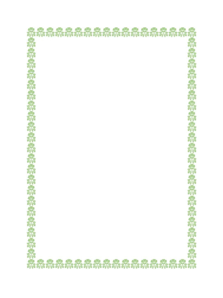 Paper With Border | PDF