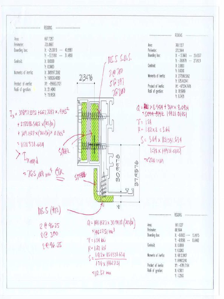 Composite Screw Calculation | PDF
