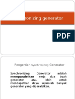 Synchronizing Generator 1