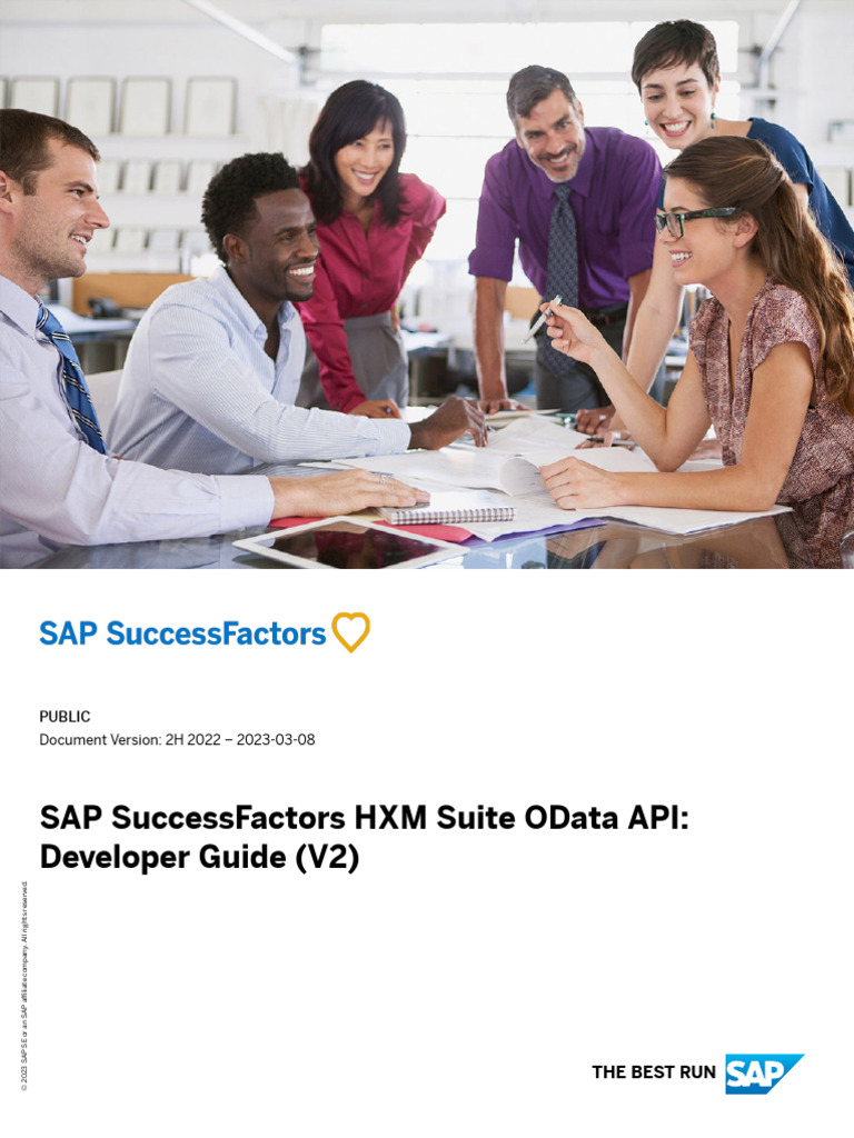 SF HCM Odata API Dev - 2023 | PDF