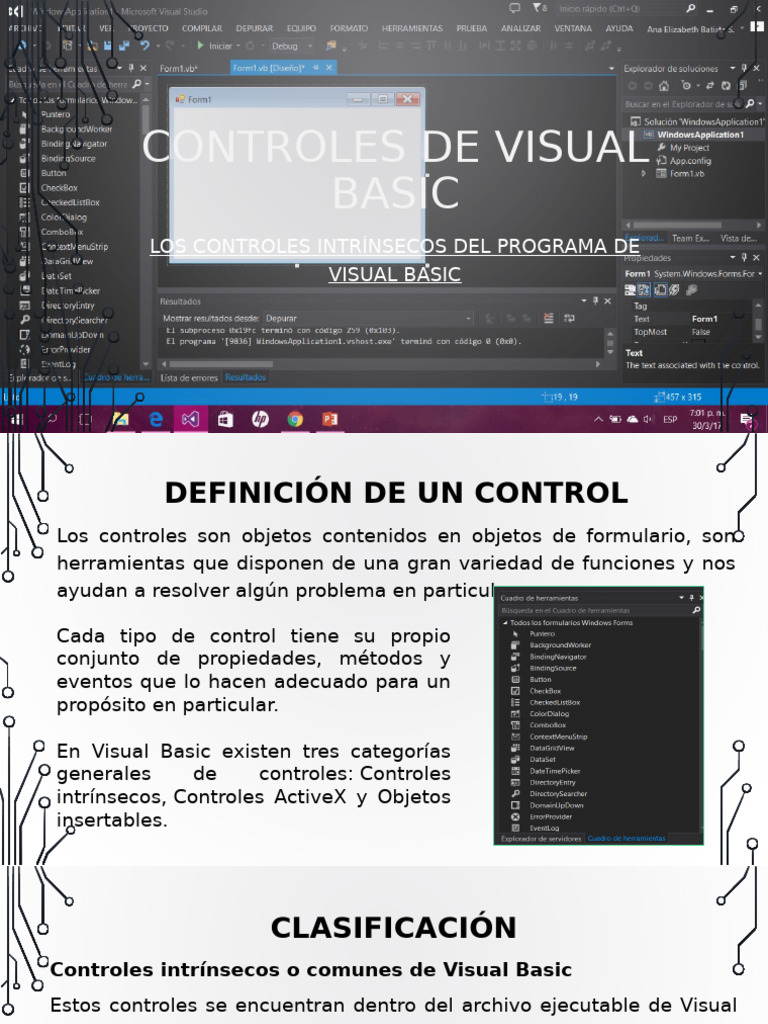 Controles de Visual Basic | PDF