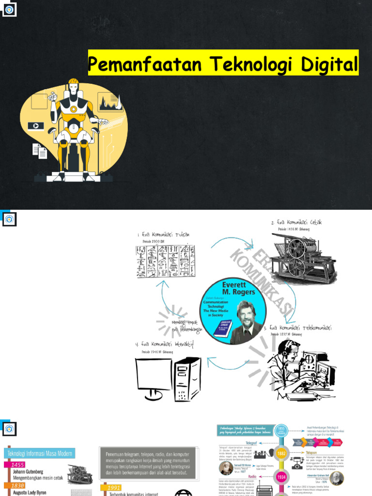 manfaat internet penggunaan teknologi digital