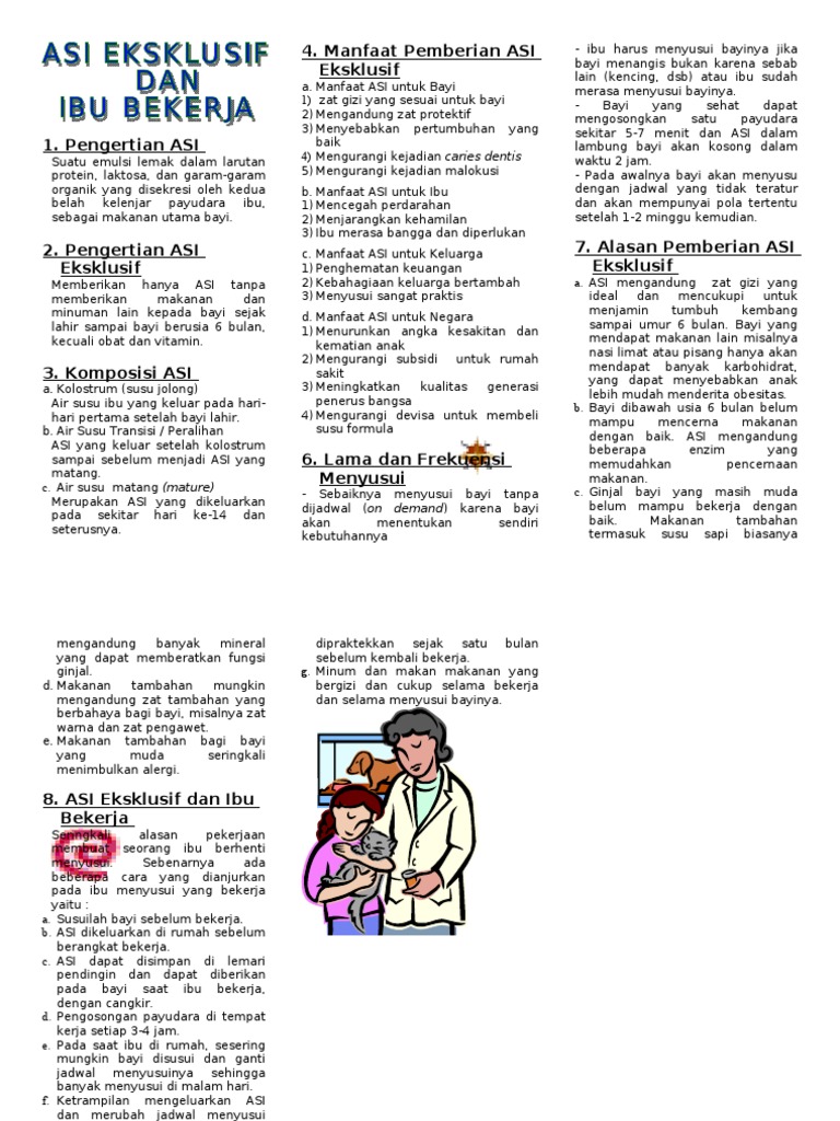 Leaflet Asi Eksklusif