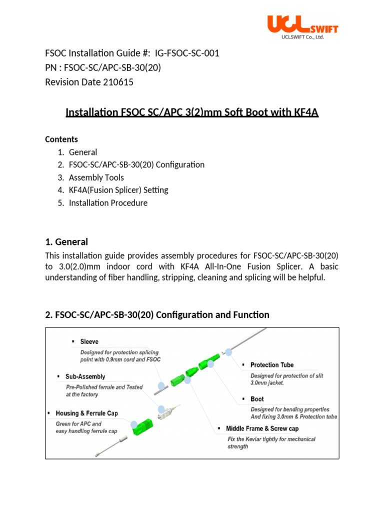 Installation Guide - FSOC-SCAPC-SB-20 (30) -N (수정본) | PDF