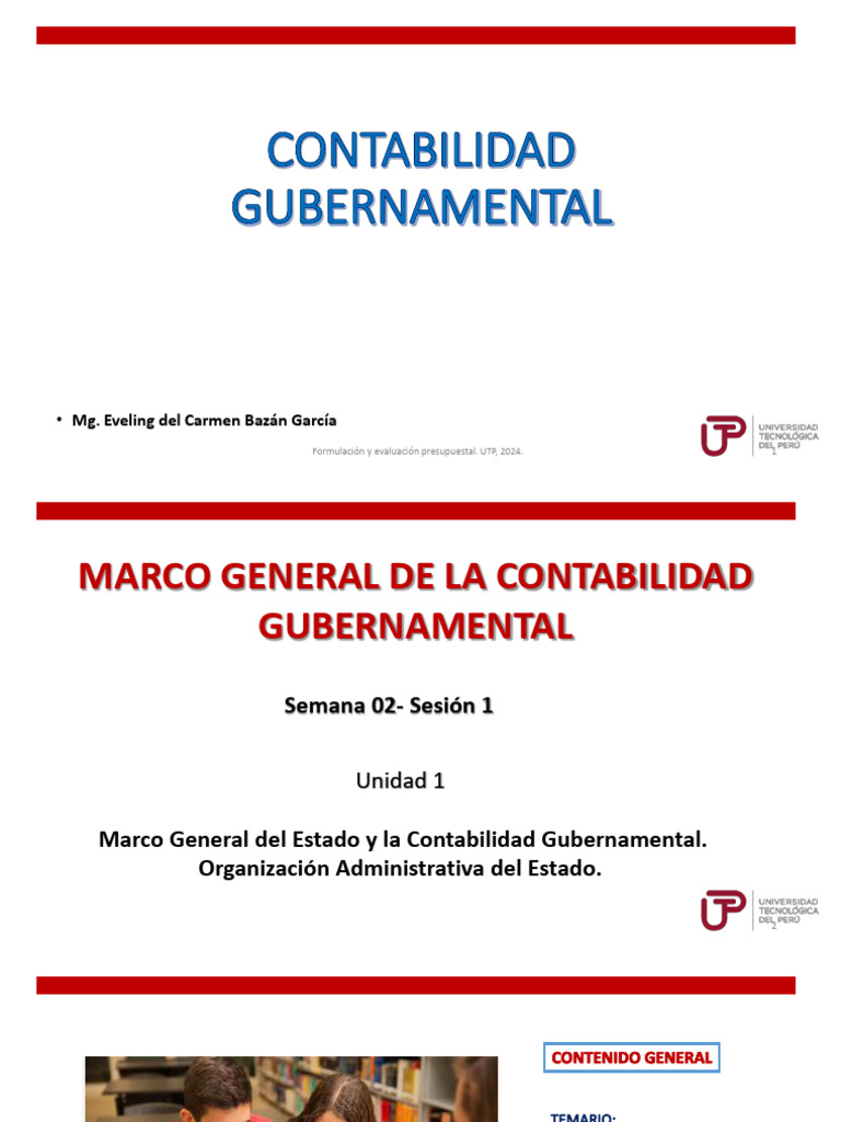 s02 - s1 - Marco General de La Contabilidad Gubernamental | PDF