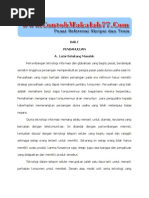 Faktor-Faktor Yang Mempengaruhi Perilaku Konsumen Dalam Pembelian Telepon Seluler