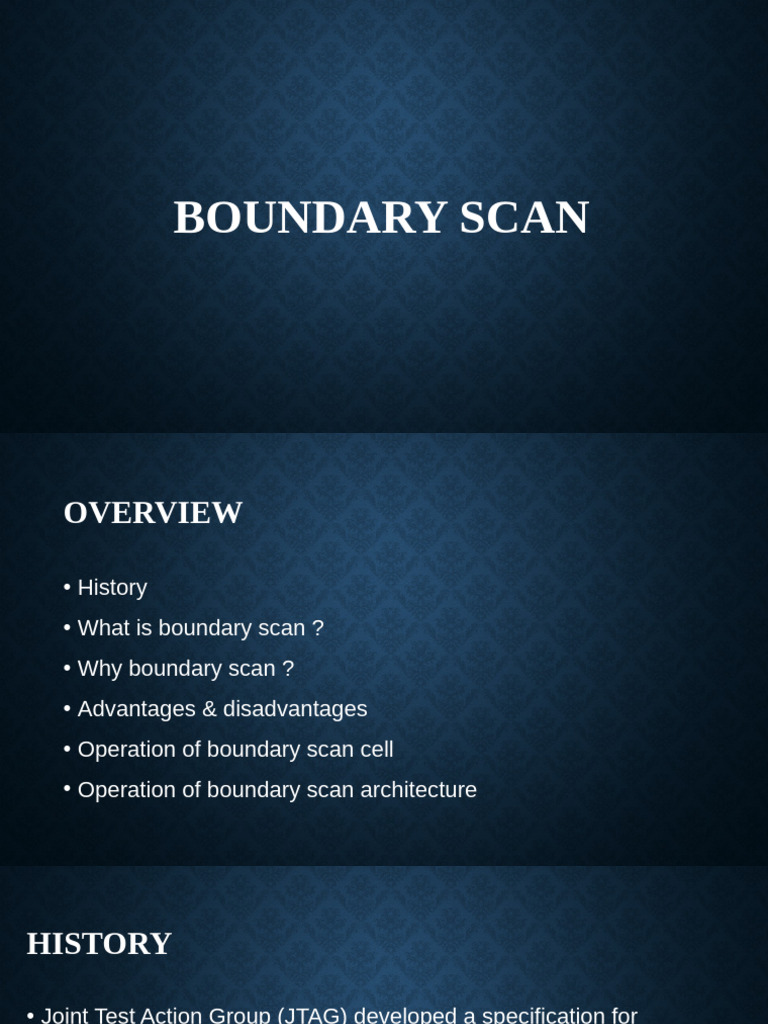 Boundary Scan ppt-1 | PDF