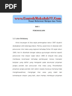 PENGUJIAN KAUSALITAS GRANGER  ANTARA NILAI TUKAR, SUKU BUNGA DEPOSITO DAN  HARGA SAHAM DI LIMA NEGARA ASEAN  SEBELUM DAN SESUDAH KRISIS MONETER  PERIODE 1995.1 – 2004.6