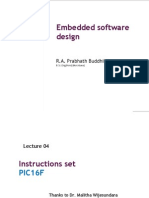Embedded Software Design: R.A. Prabhath Buddhika