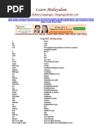 Malayalam Grammar Pdf