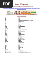 Learn Malayalam Online
