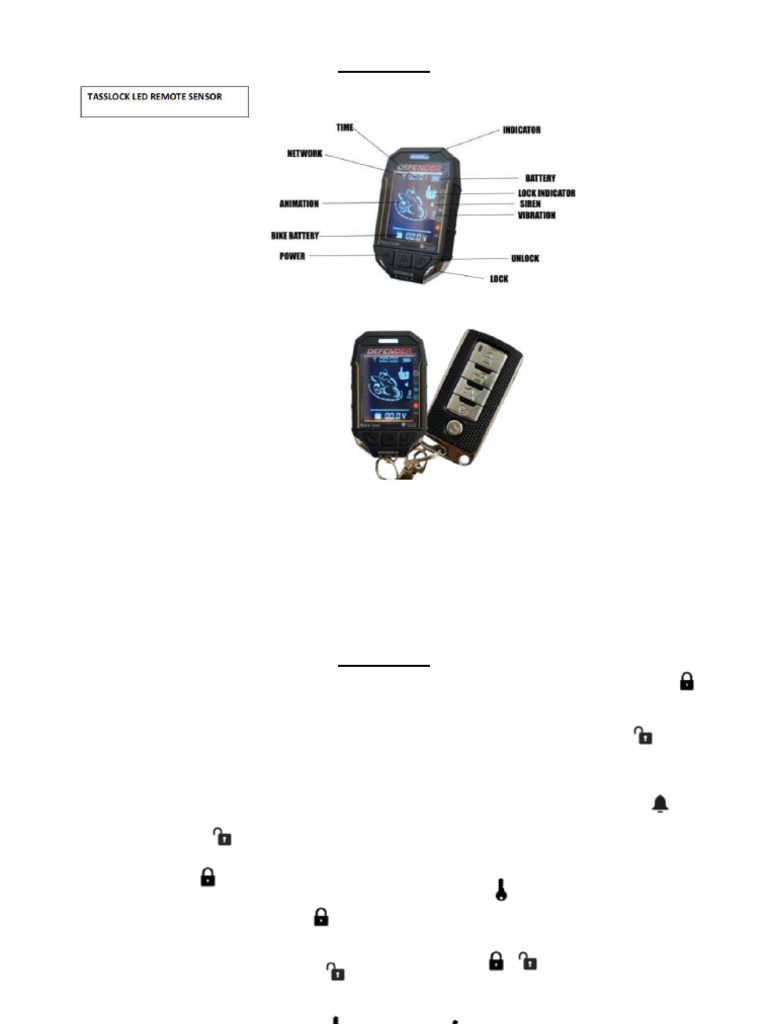 Tasslock Led User Manual Pdf 