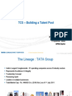 TCS Building Talent Pool - Manpower Planning