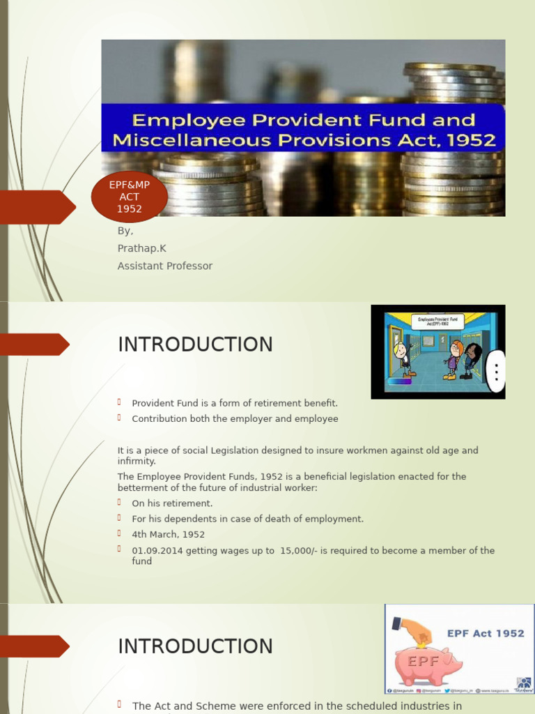 PF Act | PDF
