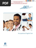 Download Occupational English Test October 2009 by Shenouda Andrawis SN76763267 doc pdf