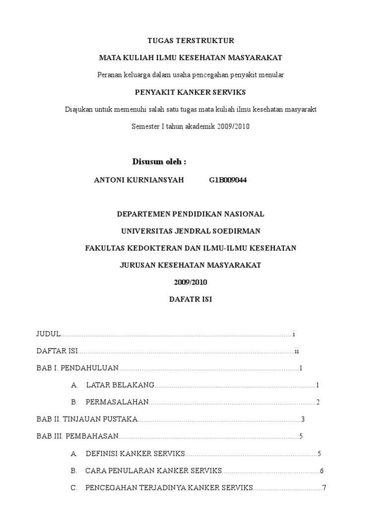 Contoh Makalah