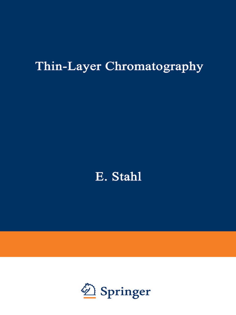 Egon Stahl - Thin Layer Chromatography | PDF