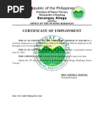 POEA E-Registration Certificate Sample | PDF | Government And Personhood