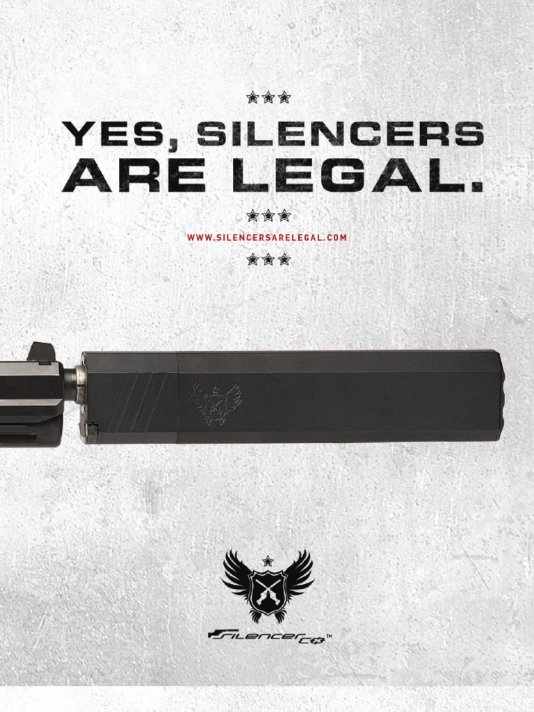Silencers Are Legal PDF Projectiles Projectile Weapons