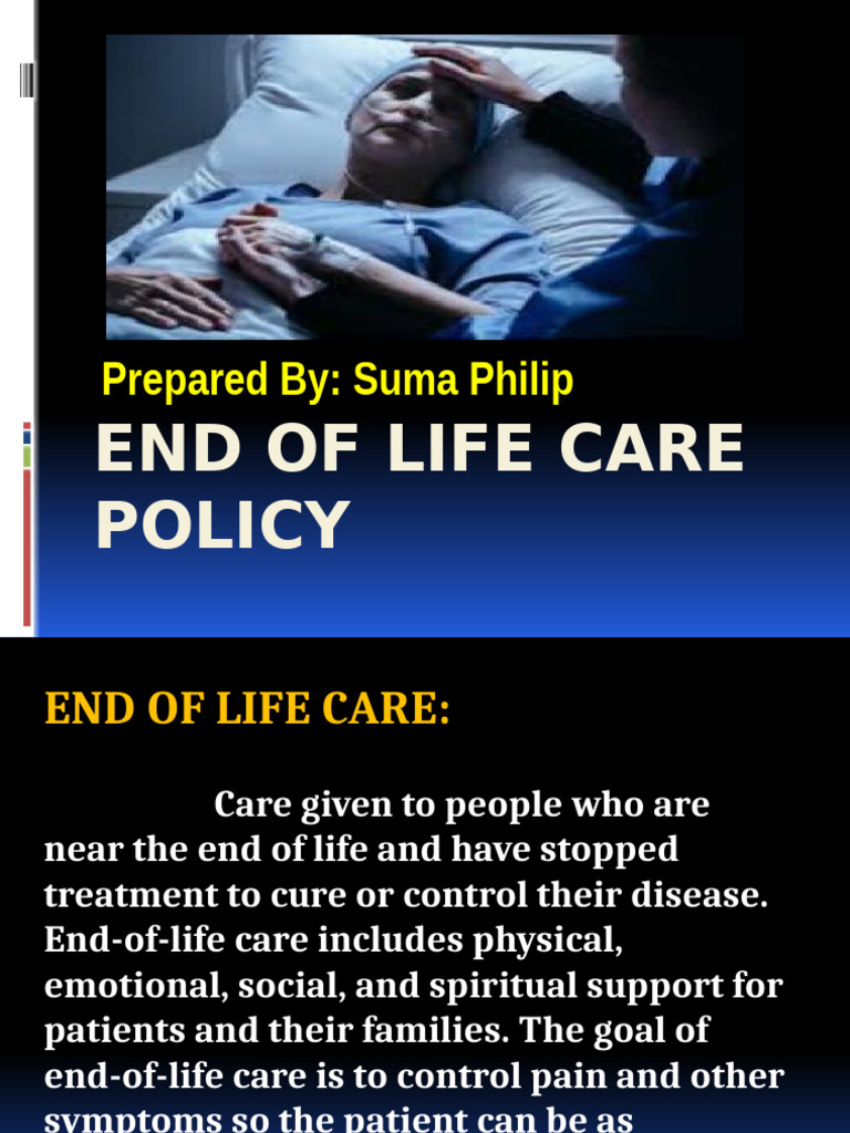 End of Life Care | PDF