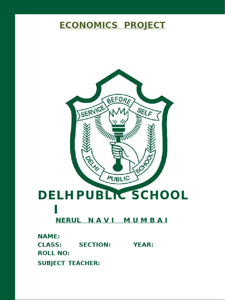 Cover Page Project 10 | PDF