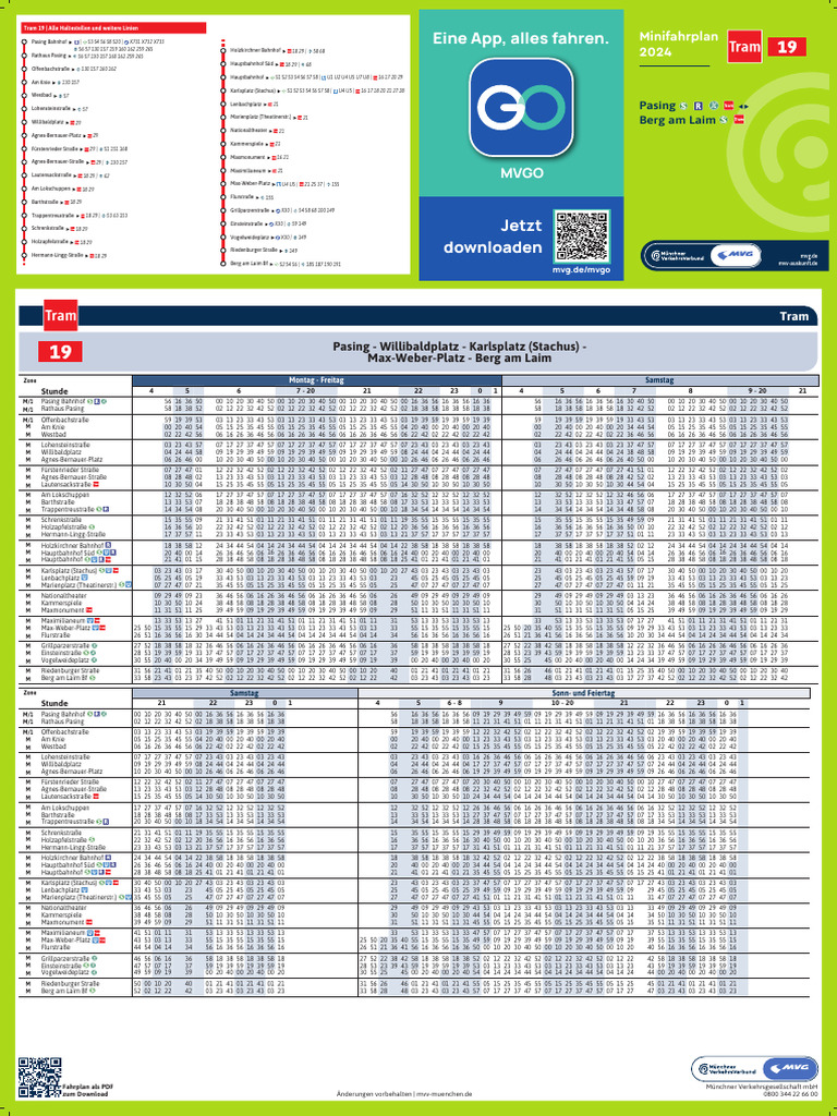 Tram 19 L | PDF