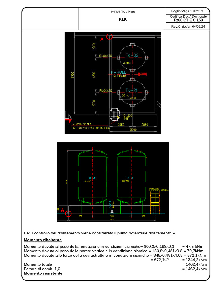 Tankfarm Overturn Check | PDF