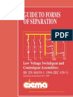 Guide to Forms of Separation