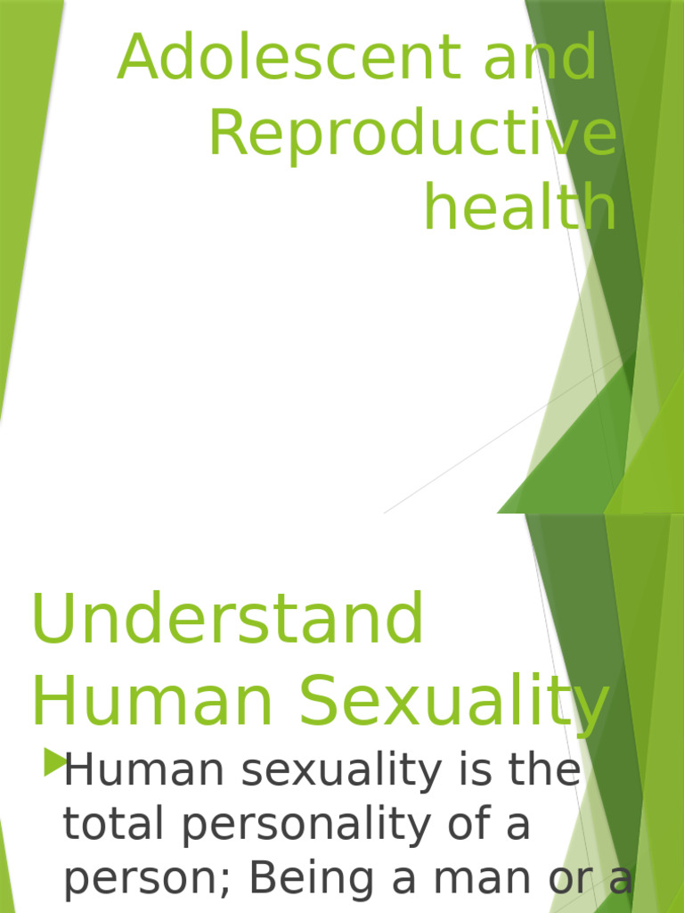 Adolescent Health and Development 1 | PDF | Adolescence | Self-Improvement