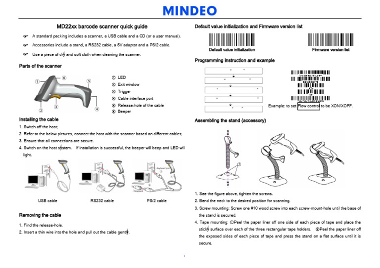MD22xx Quick Guide - V1.5 | PDF