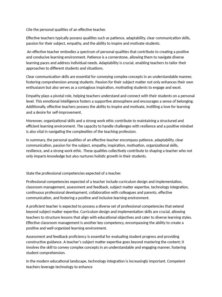 Learning Outcomes Fs2 Pdf