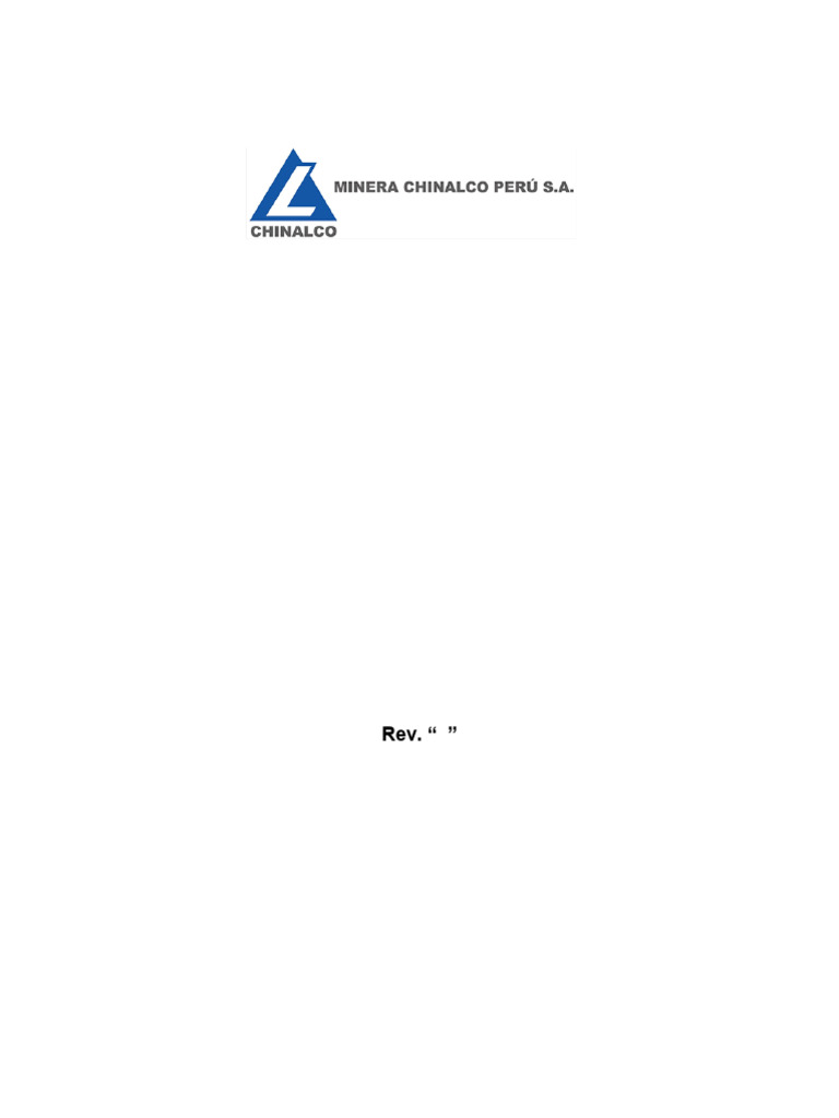 0010 GC S 012 - 0 Revision Chinalco Mar24 | PDF