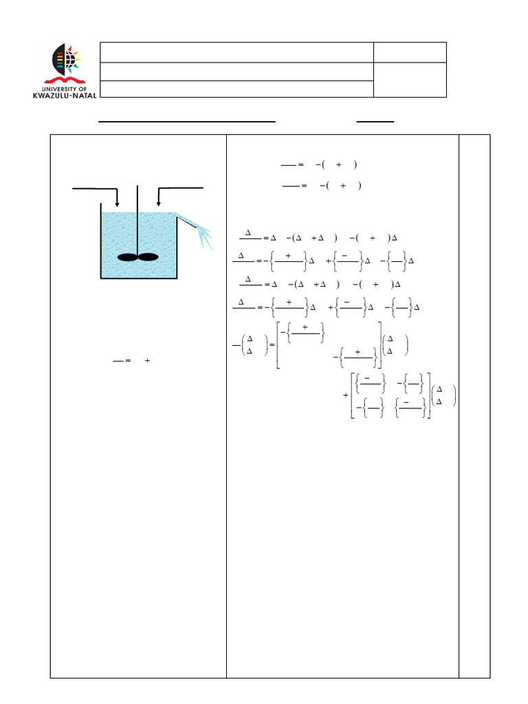 4dc 2014 Test Solution | PDF | Pump | Distillation
