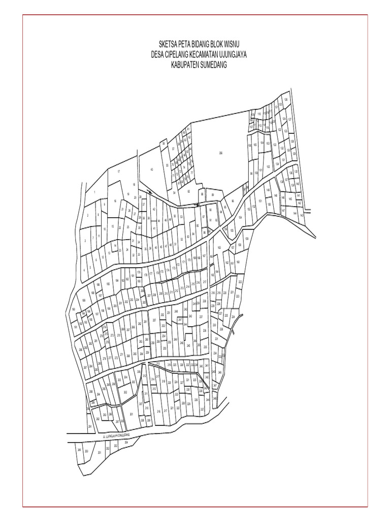 PETA BIDANG TANAH WISNU Edit-Model | PDF