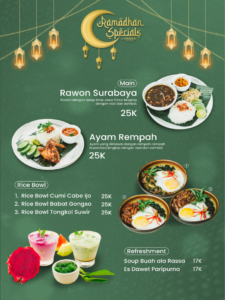 Menu Ramadanpdf | PDF