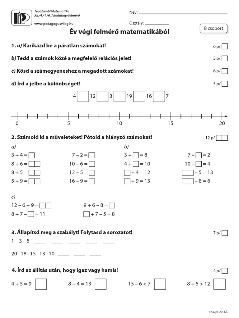 Pip 2004 Mat 1o FL Felm 6 | PDF