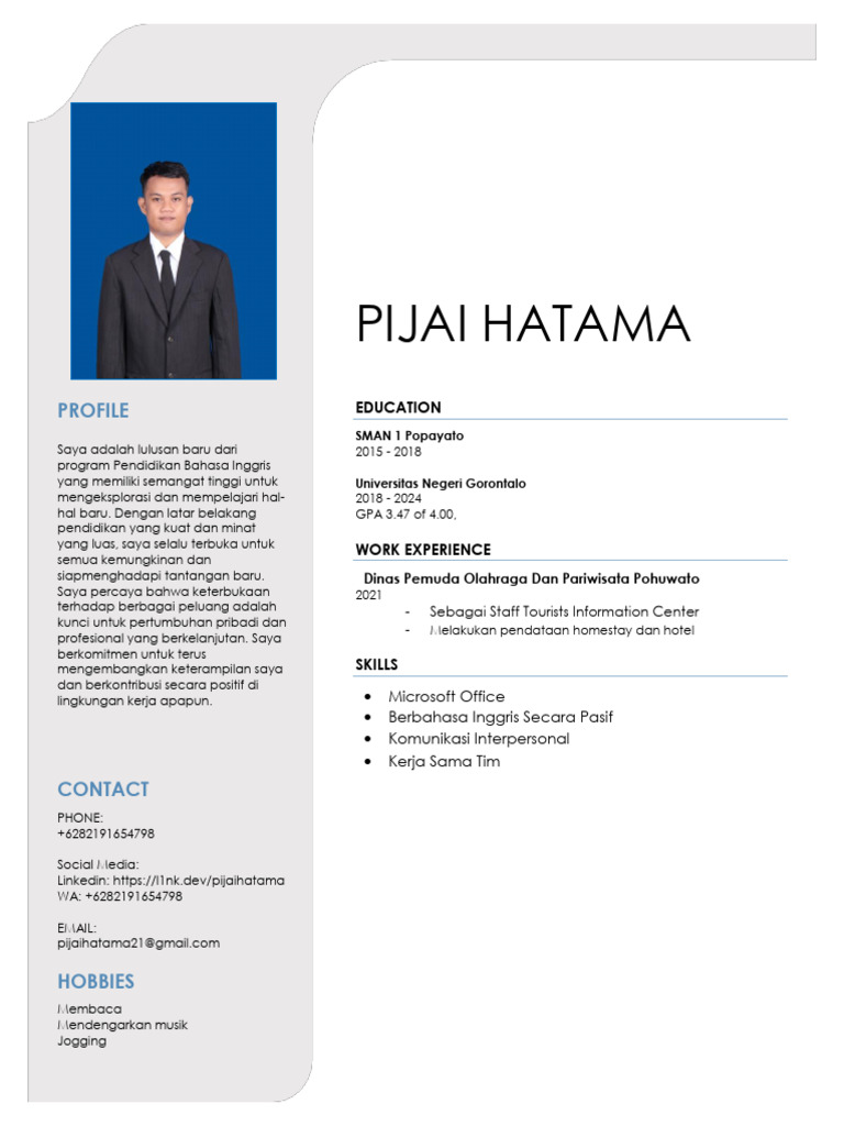 Pijai Hatama CV - Merged | PDF | Human Communication | Linguistics
