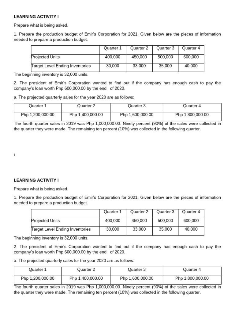 Activity | PDF