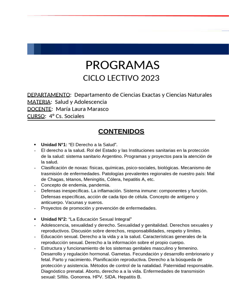 Huertocssoc Programa 2023 | PDF